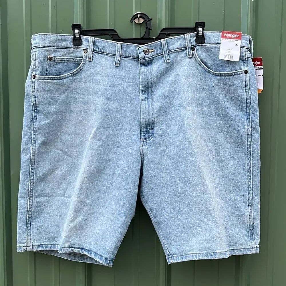 Men’s Wrangler Relaxed Fit Five Pocket Denim Short Size 46